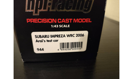Subaru Impreza WRC 2006  HPI Hpi   HPI-Racing, масштабная модель, scale43