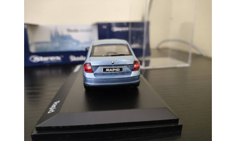 Skoda Rapid 2012  Abrex, масштабная модель, scale0, Škoda