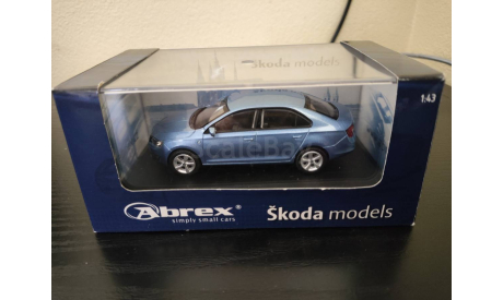 Skoda Rapid 2012  Abrex, масштабная модель, scale0, Škoda