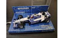 Williams Bmw FW23 Montoya Monza 16.09.2001 F1 Minichamps 400010126, масштабная модель, scale43