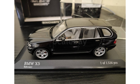 BMW X5 2000 Minichamps 431028472, масштабная модель, 1:43, 1/43