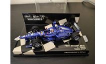 Prost Peugeot AP01 Trulli  Tower Wing F1 Minichamps 430980042, масштабная модель, scale43