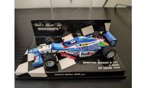Benetton Renault B197 B 197 Alesi  Japan 1997 F1 Minichamps, масштабная модель, scale43
