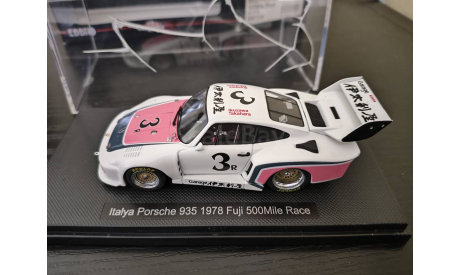Italya Porsche 935 1978 Fuji 500 Mile Ebbro 44154, масштабная модель, scale43