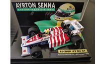 Toleman Hart TG184 GP Portugal 1984 Senna F1 Minichamps 540844329, масштабная модель, scale43