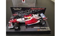 Panasonic Toyota Racing TF105 TF 105 Schumacher  F1 Minichamps 403050117, масштабная модель, scale43