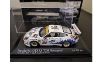 Porsche 911 GT3 RS T2M Motorsport Le Mans 2003 Minichamps, масштабная модель, scale43