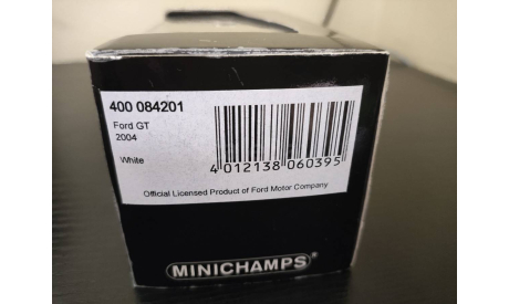 Ford GT 2004 Minichamps, масштабная модель, scale43
