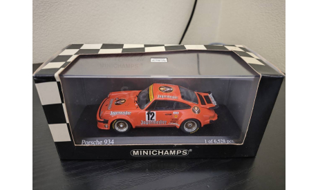 Porsche 934 Jager DRM 1976 Minichamps 400766412, масштабная модель, scale43
