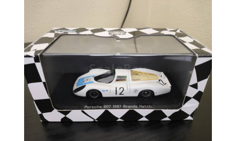 Porsche 907 1967 Brandis Hitch Ebbro 44649, масштабная модель, scale43