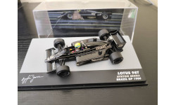 Lotus Renault F1 98T 1986 Brazilian Gp Ayrton Senna Altaya