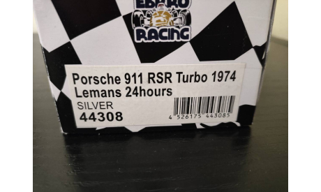 Porsche 911 RSR Turbo 1974 Lemans 24 Ebbro 44308, масштабная модель, scale43
