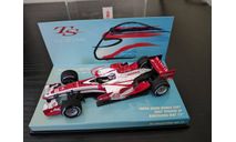 Super Aguri Honda SA07 2007 Spanish GP F1  Minichamps 518074322, масштабная модель, scale43