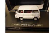 Subaru Sambar Light Van 1961 Ebbro 43991, масштабная модель, scale43