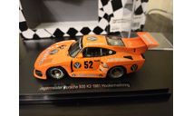 Jagermeister  Porsche  935 K3 1981 Hockenheimring Ebbro 44303, масштабная модель, scale43