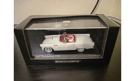 1955 Ford Thunderbird Minichamps 400082030, масштабная модель, scale43