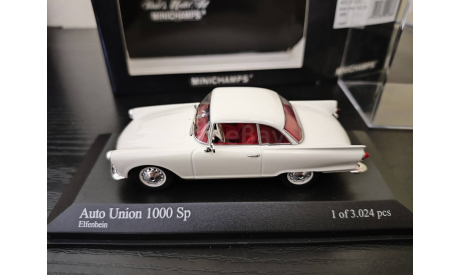Auto Union 1000Sp 1000 Sp 1958 Minichamps  400011020, масштабная модель, 1:43, 1/43