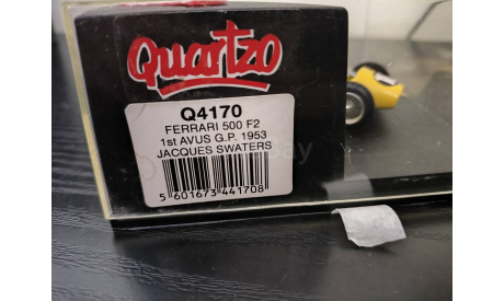 Ferrari 500 F2 1953 Quartzo Q4170 Vitesse, масштабная модель, scale43