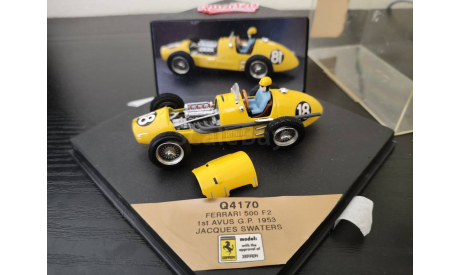 Ferrari 500 F2 1953 Quartzo Q4170 Vitesse, масштабная модель, scale43
