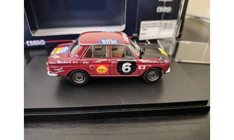 Nissan Bluebird 410 Afrikan Safari Rally 1966 Ebbro, масштабная модель, scale43