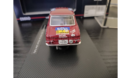 Nissan Bluebird 410 Afrikan Safari Rally 1966 Ebbro, масштабная модель, scale43