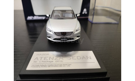 Mazda  6  Atenza Sedan 2016 Hi-Story  HS137SL, масштабная модель, scale43