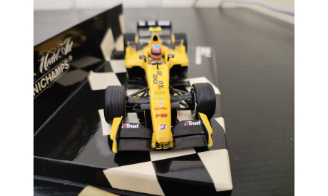 Jordan EJ14 EJ 14 Glock 3rd Driver Minichamps 400040039, масштабная модель, scale43