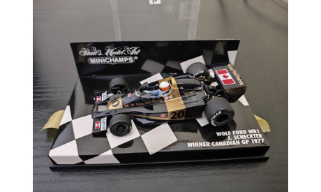 Wolf Ford WR1 Scheckter Canadian GP 1977 Minichamps 400770120, масштабная модель, scale43