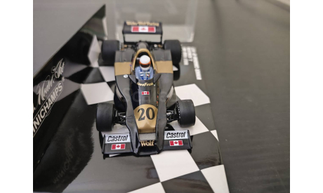 Wolf Ford WR1 Scheckter Canadian GP 1977 Minichamps 400770120, масштабная модель, scale43
