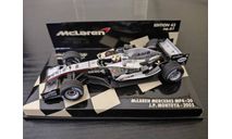 Mclaren Mercedes MP4-20 Montoya 2005 F1 Minichamps 530054310, масштабная модель, scale43