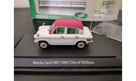 Mazda Carol 360 1962 Ebbro, масштабная модель, scale43