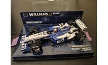 Williams F1 BMW FW25 FW 25 Montoya  Minichamps 400030003, масштабная модель, scale43