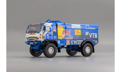 КАМАЗ-4326VK ралли «Дакар-2018» - 10 место - экипаж №502 Д.Сотников 1:43, масштабная модель, scale43, DiP Models