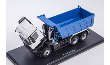 КАМАЗ-65952 самосвал (гидроцилиндр телескопический) 1:43, масштабная модель, Modelpro, scale43