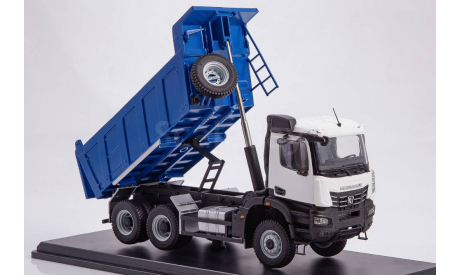 КАМАЗ-65952 самосвал (гидроцилиндр телескопический) 1:43, масштабная модель, Modelpro, scale43