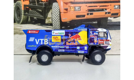 КАМАЗ-43509 №511 победитель ралли Дакар-2020 - Автолегенды СССР Deagostini, масштабная модель, Автолегенды СССР журнал от DeAgostini, 1:43, 1/43