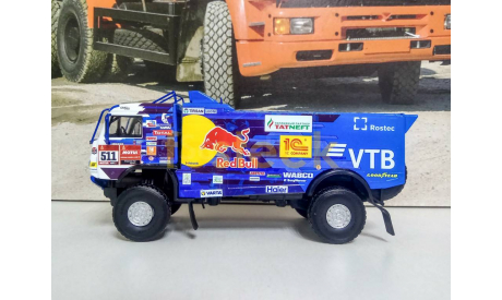КАМАЗ-43509 №511 победитель ралли Дакар-2020 - Автолегенды СССР Deagostini, масштабная модель, Автолегенды СССР журнал от DeAgostini, 1:43, 1/43