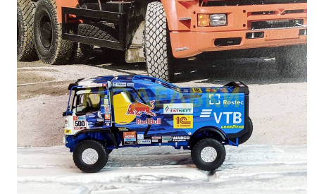 КАМАЗ-435091 победитель ралли «Дакар-2022» - №500 Сотников 1:43, масштабная модель, 1/43, MODIMIO
