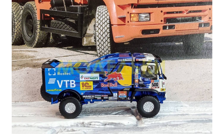 КАМАЗ-435091 победитель ралли «Дакар-2022» - №500 Сотников 1:43, масштабная модель, 1/43, MODIMIO