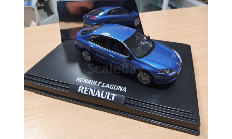 Renault Laguna GT Berline 2008 Blue 1:43, масштабная модель, Norev, scale43