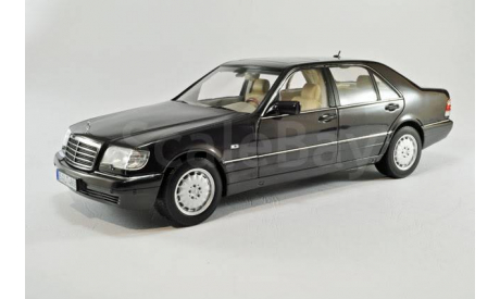 Mercedes Benz S 320 W140 Black Norev !:18, масштабная модель, Mercedes-Benz, 1:18, 1/18