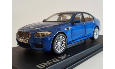 Bmw M5 F10 Monte Carlo Blue 1:18 Дилерский, масштабная модель, scale18