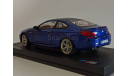 Bmw M6 Coupe San Marino Blue 1:18 Дилерская, масштабная модель, Paragon, scale18