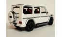 Mercedes G class W463 1:18 White Limited, масштабная модель, I scale, scale18, Mercedes-Benz