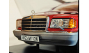 Mercedes 560Sel W126 1:18 Norev Red Limited, масштабная модель, Mercedes-Benz, scale18