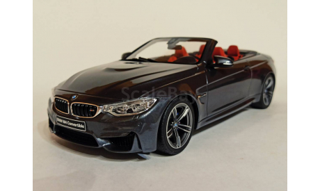 Bmw M4 F83 Cabriolet Gray GT Spirit 1:18, масштабная модель, scale18