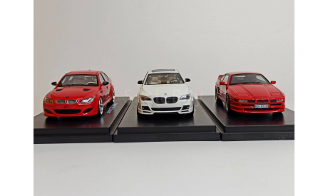 Три модели БМВ,Е31,Е60,F01, масштабная модель, BMW, Renn Miniatures, 1:43, 1/43