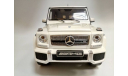 1:12 G class Mercedes-AMG G65 W463 V12 белый, масштабная модель, scale0, Mercedes-Benz