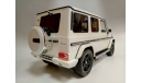 1:12 G class Mercedes-AMG G65 W463 V12 белый, масштабная модель, scale0, Mercedes-Benz