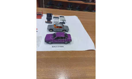 Запчасти на модели в масштабе 1/43 ВАЗ 2108-099, запчасти для масштабных моделей, scale43